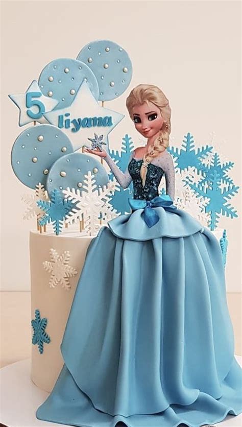 Pin by Anastasia on Τούρτες in 2024 Frozen themed birthday cake