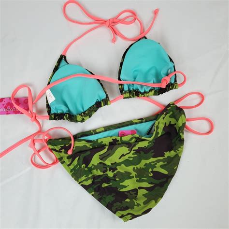 Y K Camoflague Bikini Iconic Early S Camo Depop