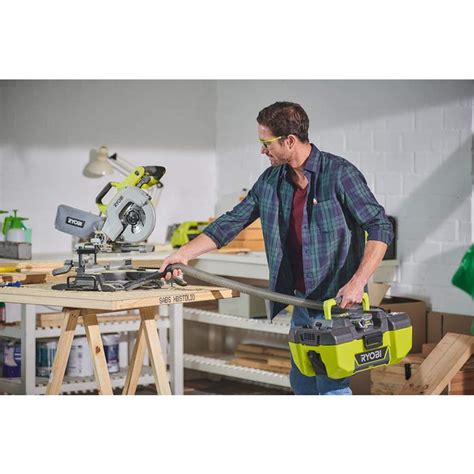 Ryobi R18PV-0 Extraction Vacuum Cleaner - 18v - Bare Tool - Cylinder ...