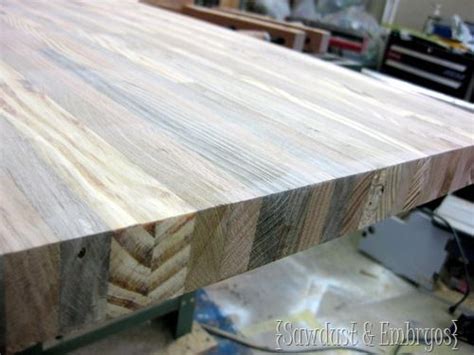 Diy Butcher Block Table Top Elwanda Hiatt