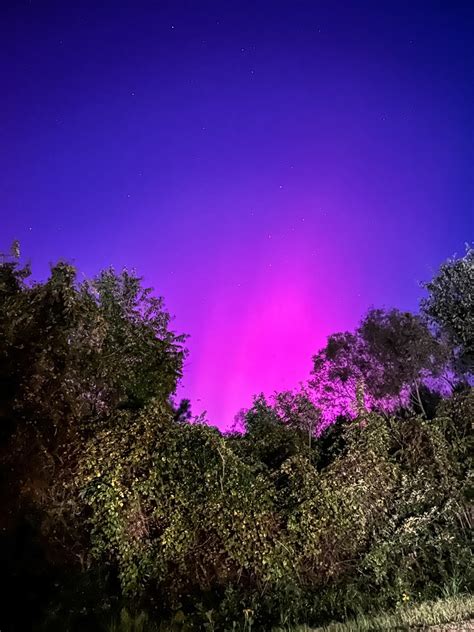 Northern Lights showing off in North Carolina! North Carolina