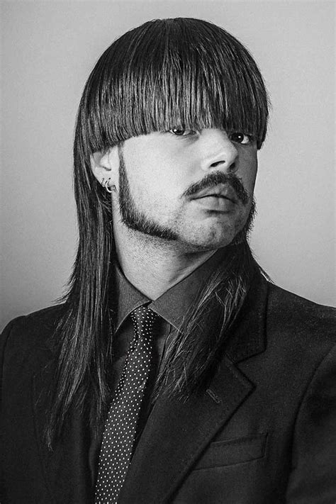 Modern Mullet Haircut Short Mullet Mullet Fade Mohawk Mullet Curly