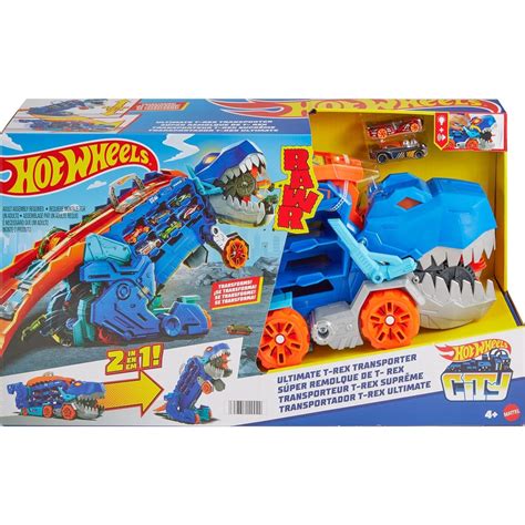 Hot Wheels City Transportador T Rex Ultimate Mattel HNG50 Shopee Brasil