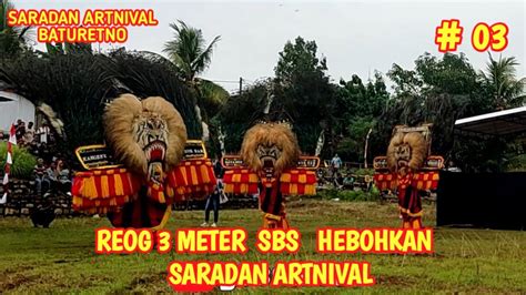 reog  meter sbs hebohkan saradan artnival reogindonesia reogponorogo
