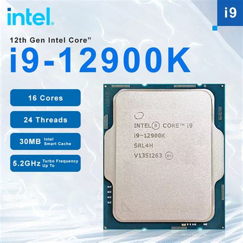 Intel Novo Núcleo I9 12900k 3 7 Ghz Dezesseis core Vinte E Quatro