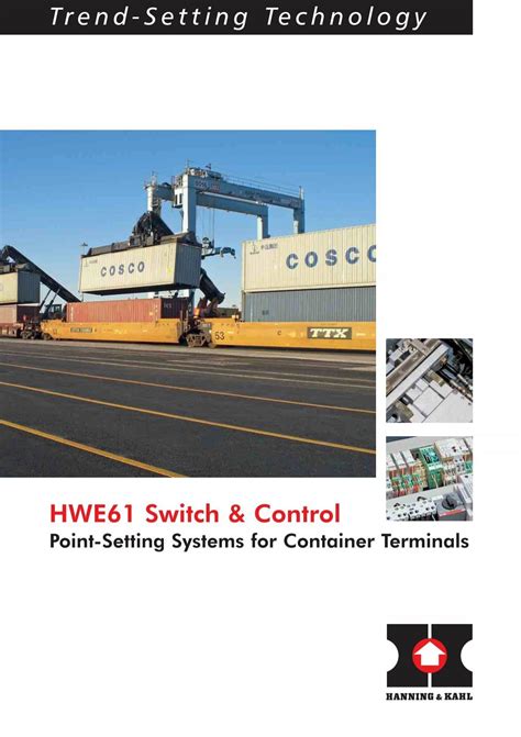 Trend-Setting Technology gy HWE61 Switch ... - Hanning & Kahl