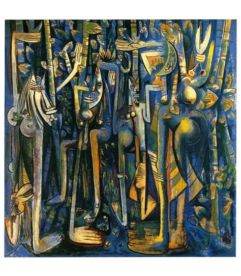 Wilfredo Lam The Jungle Surrealisme Oerwoud Prehistorisch