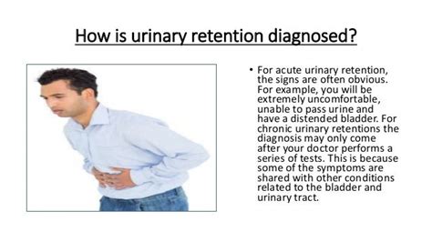 What causes urinary retention