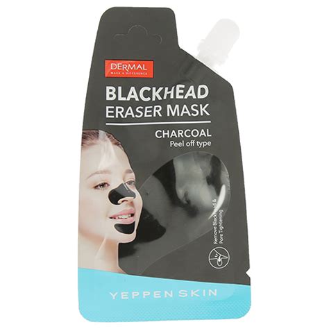 Маска-пленка для кожи лица Dermal Yeppen skin с углем | отзывы