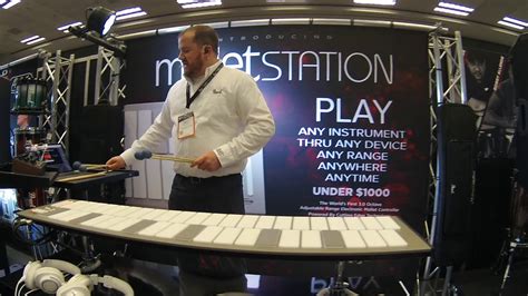 Namm Pearl Malletstation Percussion Controller Youtube