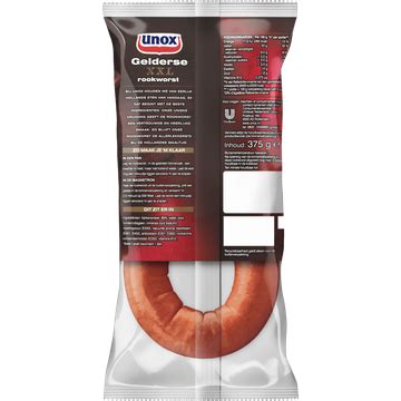 Unox Rookworst Gelderse XXL 375g Bestellen Jumbo