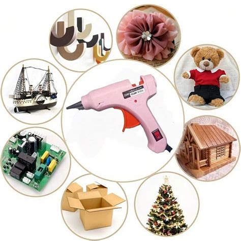 Hot Glue Gun Corded W Hot Melt Glue Gun Fast Heating Up Industrial High Temperature Melting