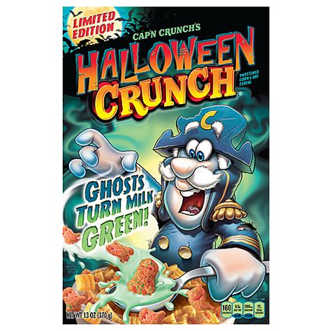 Cap'n Crunch's Sweetened Corn & Oat Cereal Halloween Crunch 13 Oz ...