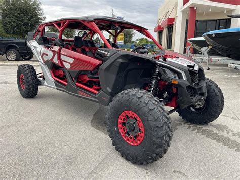 2024 Can Am Maverick X3 MAX X Rs Turbo RR With Smart Shox Fiery Red