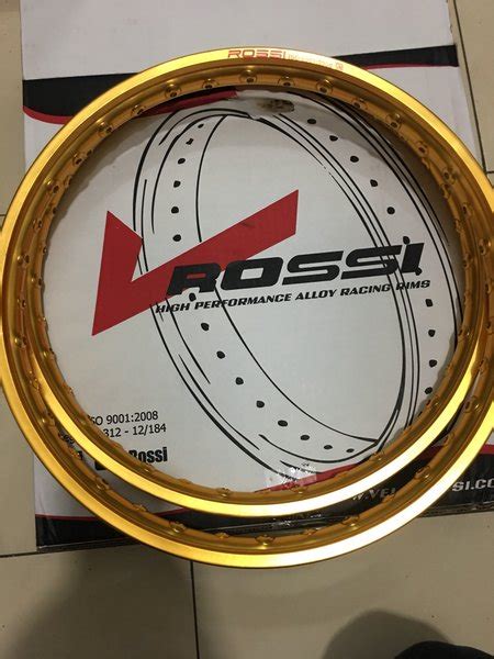 Jual Velg Rossi Ukuran Ring Warna Gold Sepasang Di Lapak