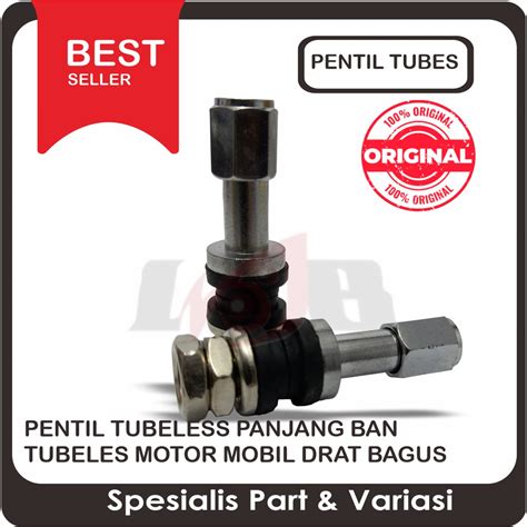 Jual Pentil Tubeless Panjang Ban Tubeles Motor Mobil Drat Bagus Awet