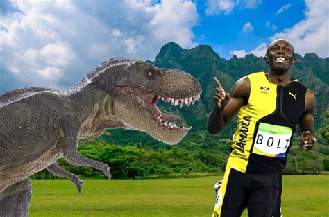 Could Usain Bolt outrun a T-rex? (Video) | New York Post