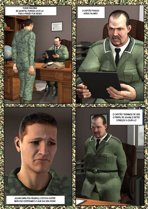 Sexo Na Sess O Militar Hentai Gay Hqs E Quadrinhos Eroticos