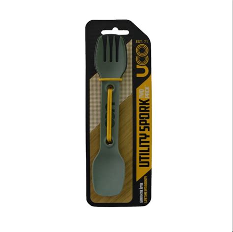 UCO Utility Spork 2 Pack With Tether Lazada PH