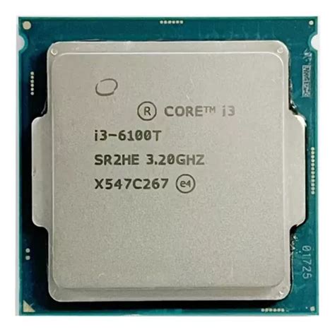 Core I3 6100t 3.2ghz Dual-core Lga 1151 Cpu Processor | MercadoLibre