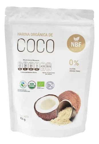 Harina Org Nica De Coco G Natura Bio Foods Mercadolibre