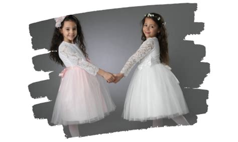 Robe C R Monie Fille Blanche Tulle Paillette Lika