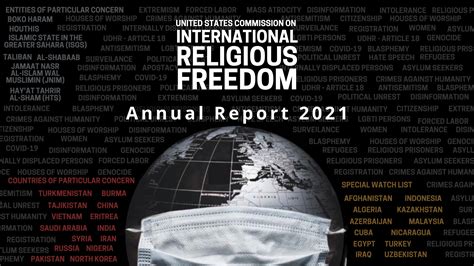 USCIRF Releases 2021 Annual Report With Recommendations For U S Policy