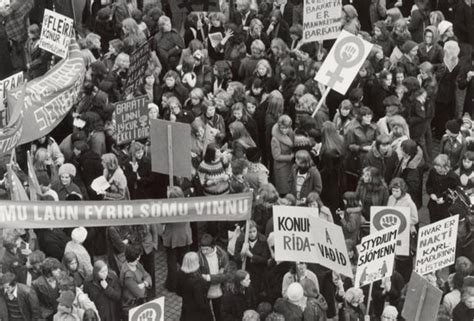 Womens Strike 40 Years On Iceland Monitor