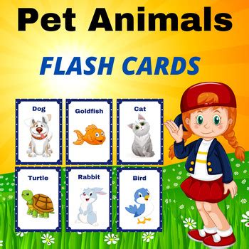 Pet animal Flashcards. by Teaching my kiddos | TPT