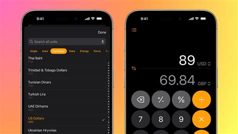 How To Use Unit Conversion In The Apple Calculator App