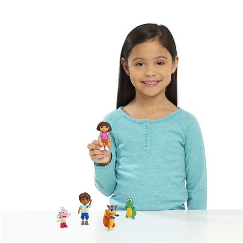 Buy Just Play Dora The Explorer Collector Figure Set 5 Pieces