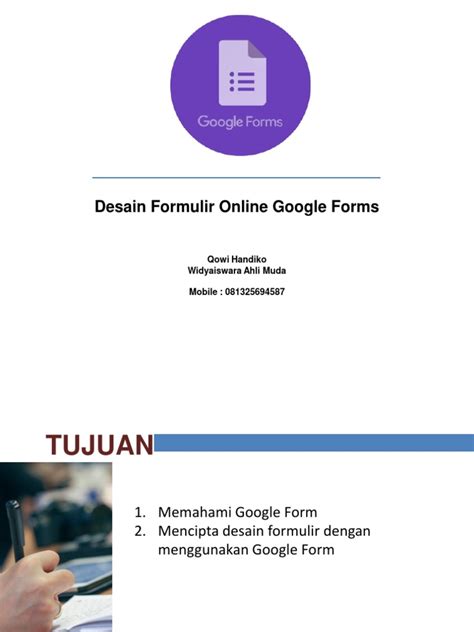 desain formulir  google forms