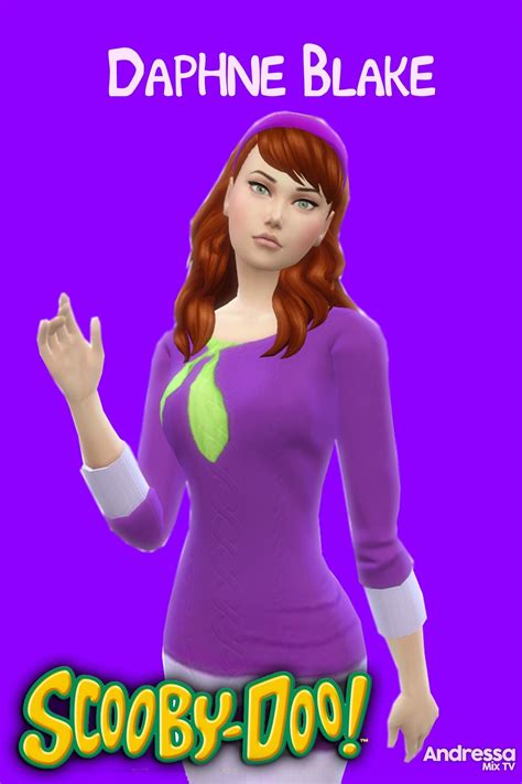 Personagens Scooby Doo Com Cps Daphne Blake Daphne Sims 4