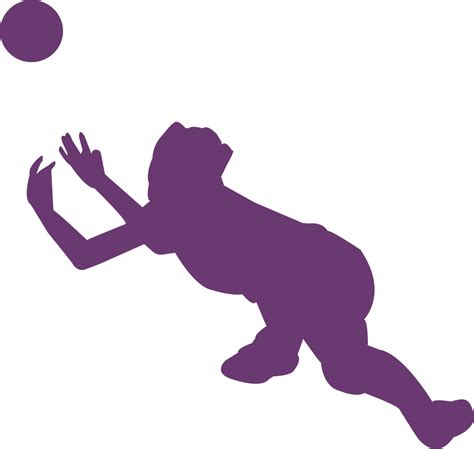 Volleyball Silhouette SVG Cut File - Snap Click Supply Co.