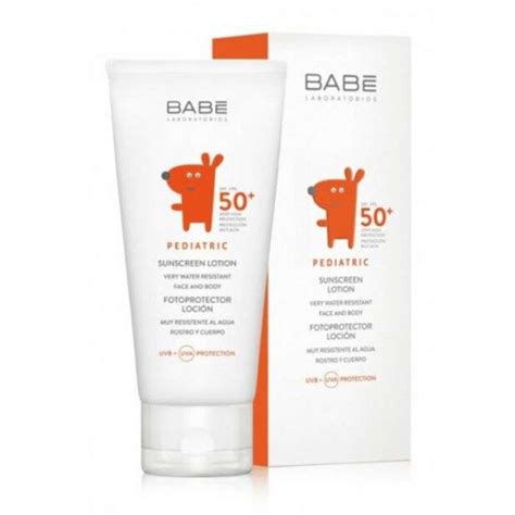 BABE PEDIATRIC SUNSCREEN LOTION SPF 50 100 ML ParaPasCher