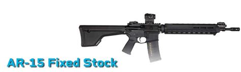ar  fixed stocks  magpul featureless ban compliant options