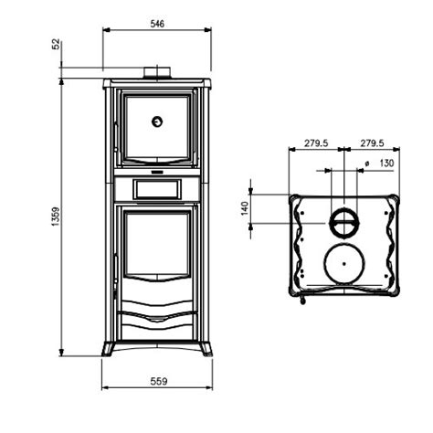 Po Le Bois La Nordica Rossella Plus Forno Evo Kw Avec