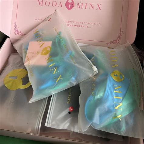 Box Of 3 Moda Minx Bikini Sets Black Bikini Top Depop