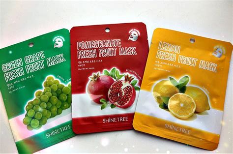 Маска для лица Shinetree FRESH FRUIT | отзывы