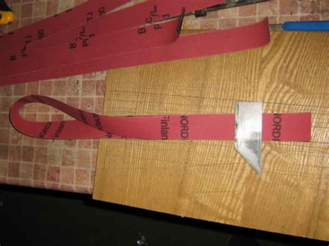 Массовое производство лент для гриндера : Мастерская