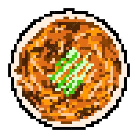 Jjangmyeong Pixel Art Png Dibujos Jjangmyeong Comida Coreana Arte De