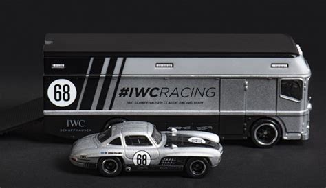 Hot Wheels X Iwc Racing Team Transport Set Collectorscarworld