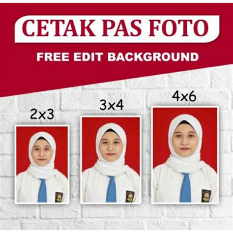 Jual Cetak Pas Foto Kertas Doff Studio Lab Langsung Jadi Shopee Indonesia