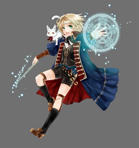 Safebooru Boy Apt Bandaid Blonde Hair Bow Bowtie Cat Facial Mark Forehead Mark Green Eyes