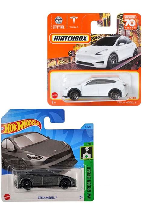 Hot Wheels Tesla Model Y Siyah Matchbox Tesla Model Y Beyaz Ara Set Fiyat Yorumlar