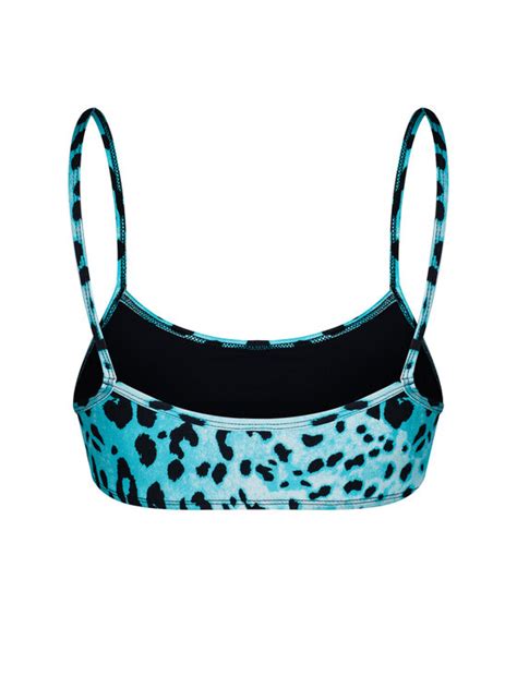 Peach and Beach Góra od bikini Alia Niebieski Modivo pl