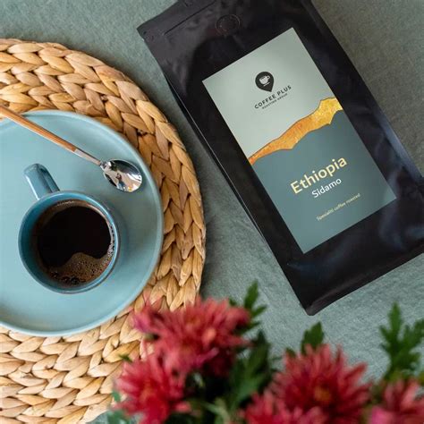 Свежеобжаренный Кофе Ethiopia Sidamo в зернах Coffee Plus