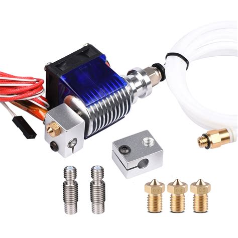 Amazon E3D V6 Hot End Full Kit 1 75mm 12V Bowden RepRap 3D Printer Extruder Parts