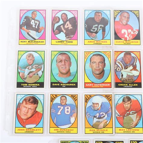 Lot Topps Football Card Lot Of