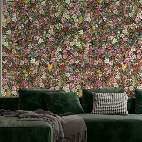 Ditsy Floral Wallpaper Etsy